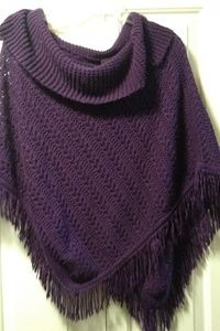 Women's poncho one size